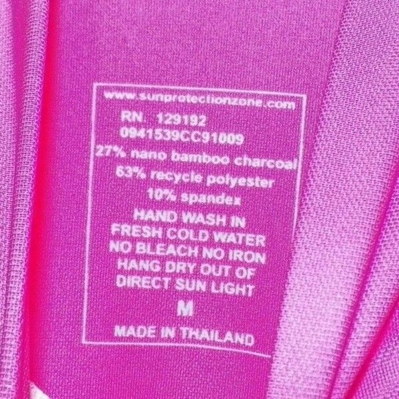 Women M ActivSkinz SPF Rash Guard Swim Surf Top - Picture 2 of 7